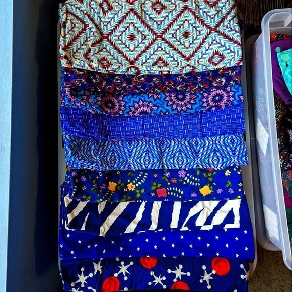 lot of 9 TC lularoe leggings - Picture 1 of 9